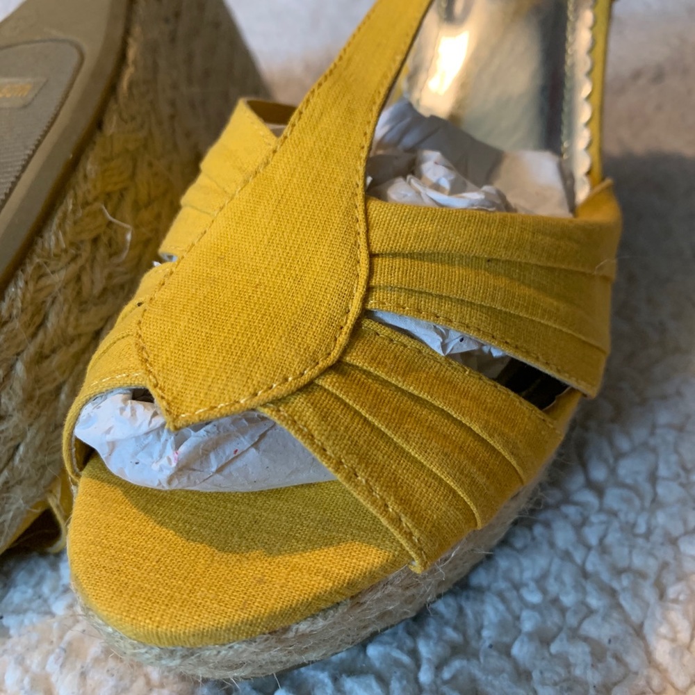 ‘Bamboo’ Wedge Heels